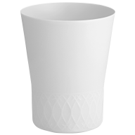 Champagnerbecher, Schwerterrelief, Weiß, H 10,5 cm