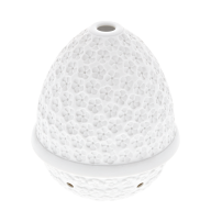 Windlicht, Royal Blossom, Form "No 41", Weiß, Biskuit, H 11 cm