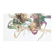 Wall picture Unique object Love Story, Unique piece Khaled Al-Saai, 42 x 72 cm