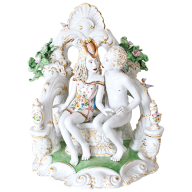 "Der heimliche Kuss", ANTEMANN DREAMS Collection, H 34 cm