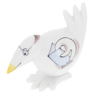 Vogel Spaßvogel, Buchhalter (Controller), H 6,5 cm