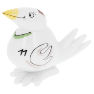 Vogel Spaßvogel, Fußballer, H 6 cm