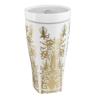 Coffee to go Becher mit Porzellandeckel, Form "Nova", "Shakespeare", V 0,35 l