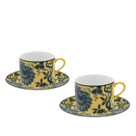 Cappuccino set, 4-pcs, "The Original", yellow