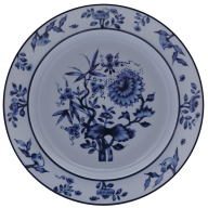 Suppenteller, Form "No 41", "The Original", blau, Ø 23 cm