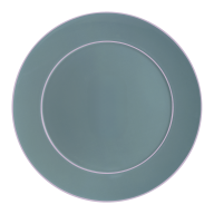 Starter- and Dessert Plate, Shape "No 41", "Urban Colors", petrol, Ø 22 cm