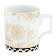 Mug, Shape "Berlin", "Golden Onion Style", "Royal Meander", V 0,25 l