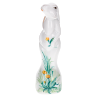 Hase Leo, Bunt staffiert, H 10,5 cm