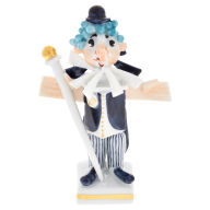 Zwerg Nase Märchenfiguren, Bunt und gold staffiert, H 8,3 cm