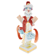 Kleiner Muck Märchenfiguren, Bunt und gold staffiert, H 10 cm