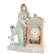 Uhr Toskanische Landschaften, Lim. 10, H 39 cm