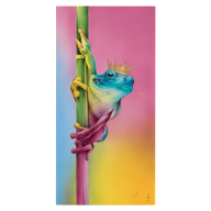 Wandbild "Froschkönig", Lim. 50, 60 x 30 cm