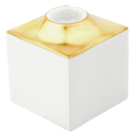 Kerzenhalter, klein, Form "MEISSEN® Cosmopolitan", Gold, H 6 cm