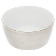 Schälchen, groß, Form "MEISSEN® Cosmopolitan", Platin, Ø 10 cm