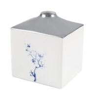 Vase, Shape "MEISSEN® Cosmopolitan", Blue Orchid Platinum, H 13 cm