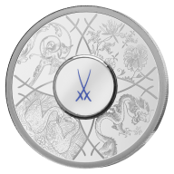 Medaille "315 Jahre MEISSEN" (1oz Ag)