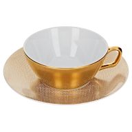 Teetasse, Form "MEISSEN® Cosmopolitan", Mesh, gold, V 0,2 l