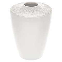 Vase, Royal Blossom, white, H 16,5 cm