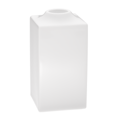 Candlestick, large, Shape "MEISSEN® Cosmopolitan", white, H 11 cm