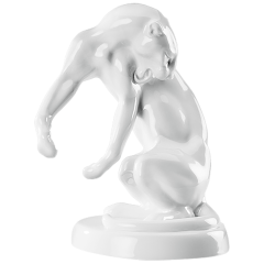 Panther, Weiß, H 17 cm