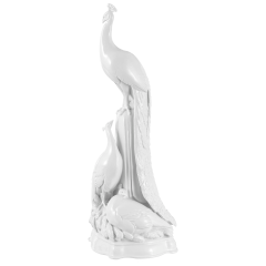 Vogelgruppe Pfauen, H 49 cm