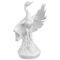Mythologische Figur Phoenix, H 44 cm