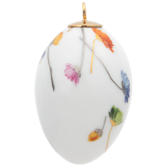 Osterei, "Precious Flowers", H 5 cm