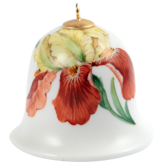 Miniatur-Glocke, Schwertlilie, H 5 cm