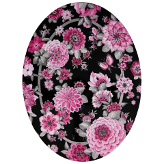 Wandbild Blütenmeer der Fantasie, Lim. 15, H 60 cm