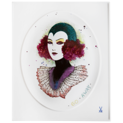 Wandbild Unikat "o.T.", Unikat Jen Ray, 26 x 21 cm