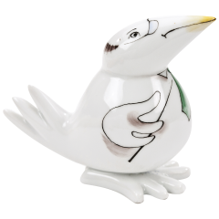 Vogel Spaßvogel, Professor (Wissenschaftler, Forscher, Lehrer), H 6 cm