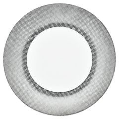 Speiseteller, klein, Form "MEISSEN® Cosmopolitan", Mesh, platin, Ø 24 cm
