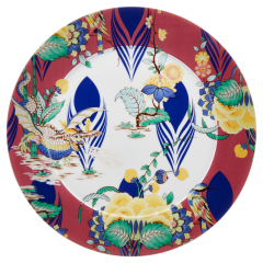 Platzteller, "MEISSEN Collage", "Mystic Garden", Form "No 41", Ø 33 cm