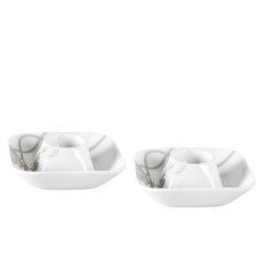 Eierbecher-Set, Form "Nova", Passionsblume