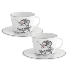 Espresso-Set, 4-tlg., Glücksdrache