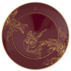 Vorspeise- und Dessertteller, Form "No 41", "Mystic Maison", bordeaux, Ø 22 cm