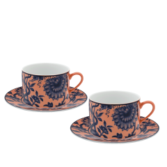 Cappuccinotassen-Set, 4-tlg., "The Original", rot