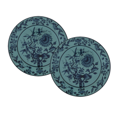 Brotteller-Set, 2-tlg., Form "No 41", "The Original", petrol