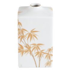 Vase, Form "MEISSEN® Cosmopolitan", "Golden Bamboo", H 15,5 cm