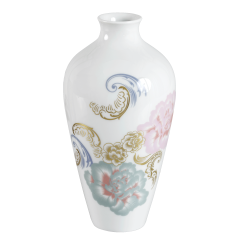 Vase, "Waves of spring", H 17 cm