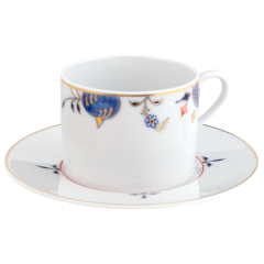 Kaffeetasse, Noble Blue, Blütenzweig, V 0,15 l