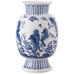 Vase "Seepferdchen", H 35,5 cm