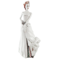 Figur "Das Model" von Jörg Danielczyk, H 69 cm