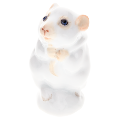 Maus Tierkind, Bunt staffiert, leicht, H 4,7 cm