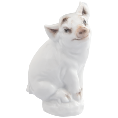 Ferkel, Bunt staffiert, leicht, H 6 cm