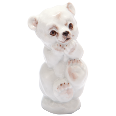 Bär Tierkind, Bunt staffiert, leicht, H 6 cm