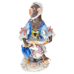 Affenkapelle Sängerin, H 12 cm