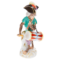 Affenkapelle Trommler, H 14,5 cm