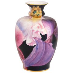 Vase Blühende Nacht, Lim., H 40 cm