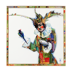 Wandbild, 35 x 35 cm